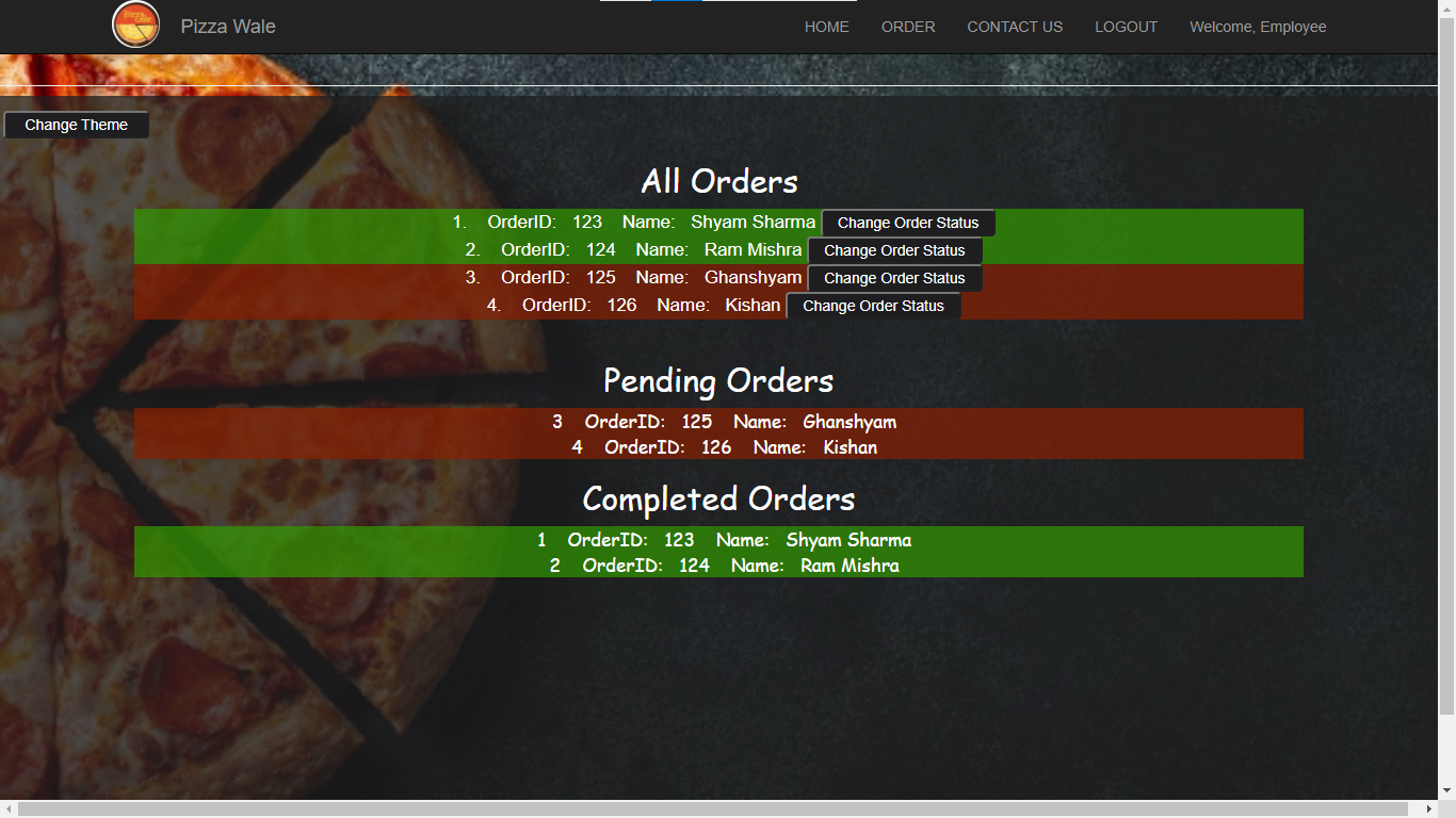 PizzaWale-employee-login-order-status-updation.png